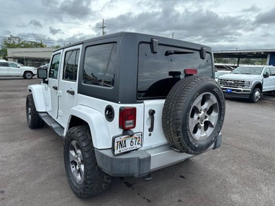 2018 Jeep Wrangler JK Unlimited Sahara