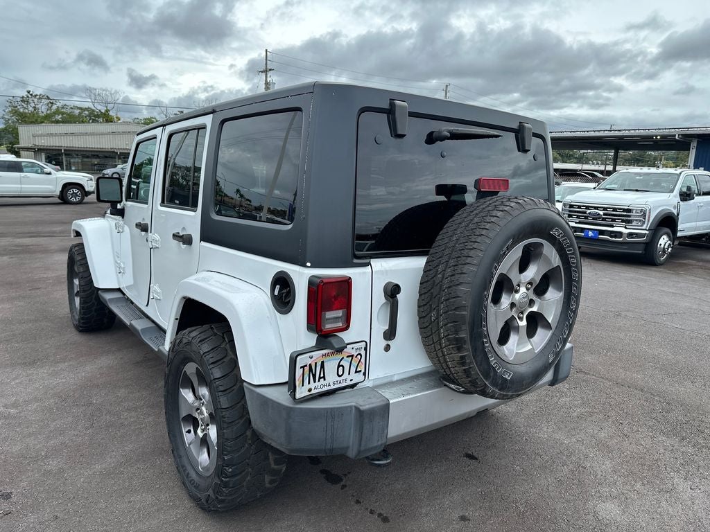 2018 Jeep Wrangler JK Unlimited Sahara