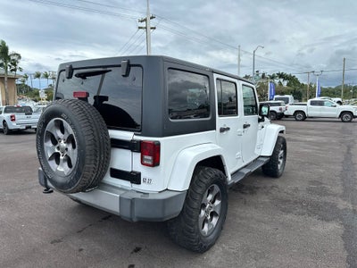 2018 Jeep Wrangler JK Unlimited Sahara