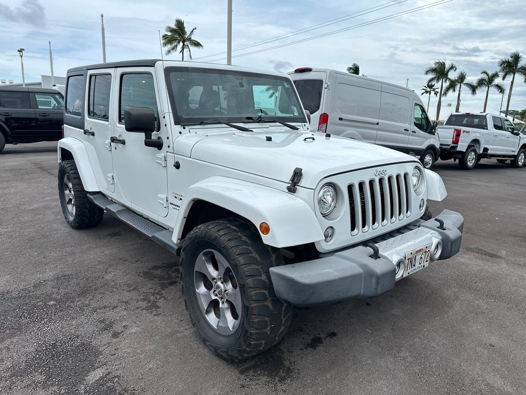 2018 Jeep Wrangler JK Unlimited Sahara