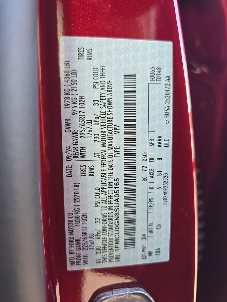 2025 Ford Escape Active