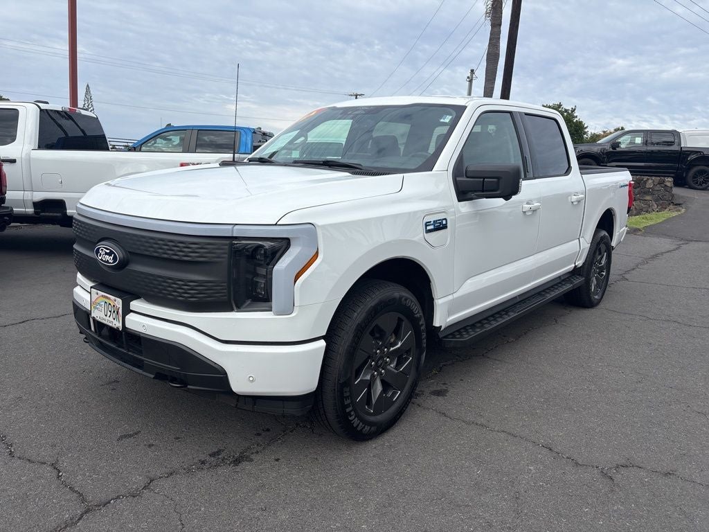 Used 2024 Ford F-150 Lightning Flash with VIN 1FT6W3L72RWG18787 for sale in Hilo, HI