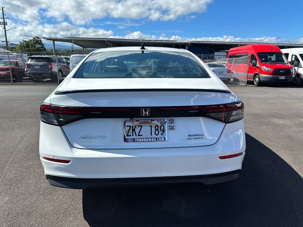 2023 Honda Accord Hybrid Sport